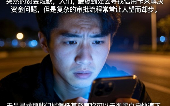 在手机上怎么用信用卡，枚举五个无视黑白户秒下款口子平台