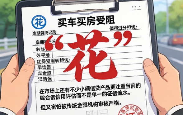征信黑花了买车买房怎么办，遴选5个不查流水的小额度贷款app