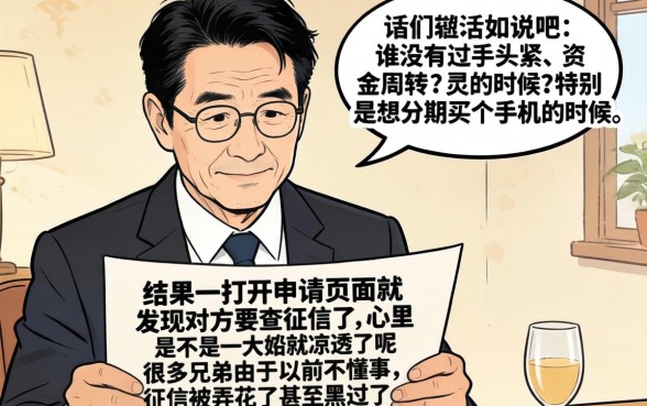 征信黑花了怎么办手机分期，整理五个审贷口子审核加快的平台