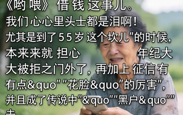55岁黑户贷款有什么平台，罗列五个贷款10万比较容易的app