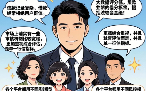 最新无视风控大数据的口子，规整5个无视黑白花户的下款口子