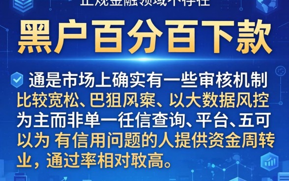 黑户都能下的分期口子，细致阐述5个黑户好下款的平台