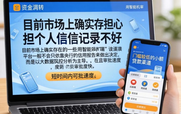小贷口子机审大全，详尽说明五个正规不看征信的小额贷款平台