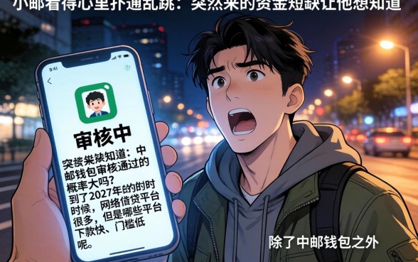 中邮钱包审核容易通过吗,汇整五个轻松贷10万的软件