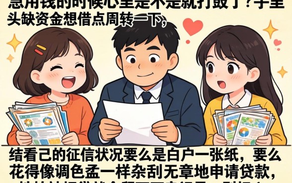 网贷白户能贷款的平台，倾情分享五个征信花居然都下款的口子