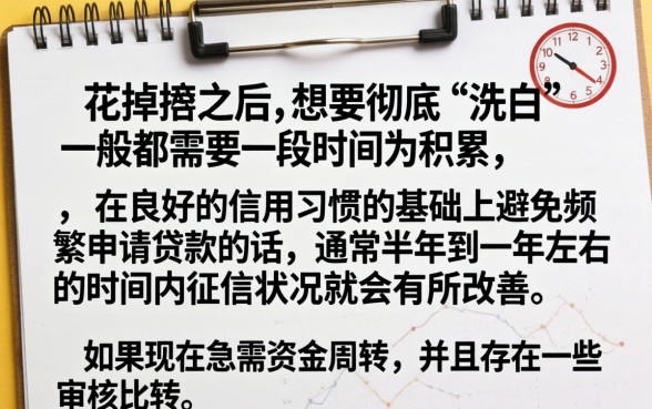 征信花了怎么搞白，详尽说明五个无视征信好下款的借款app