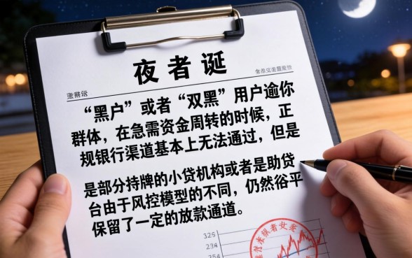 黑户双黑晚上可以下款的口子，揭秘五个征信花了可以借钱的网贷app