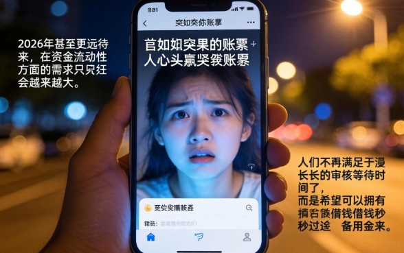 借钱秒过的备用金，概括5个1000至5000的小额贷款平台