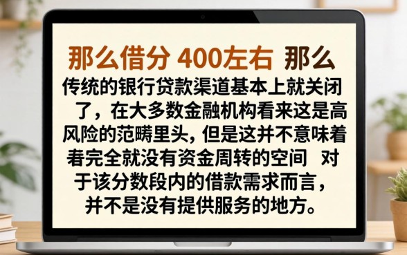 信用400分哪里可以借钱，诚意推荐五个借钱平台不看综合评估的平台