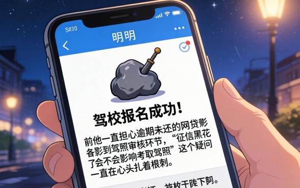 征信黑花了会影响考驾照吗,胪列5个无视网黑征信黑5000贷款口子