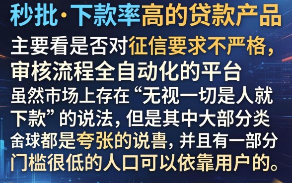 什么贷款秒批最好,规整五个无视一切是人就下款口子