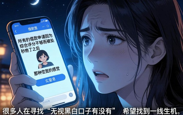 无视黑白的口子有吗，胪列5个急用不求评分快借无忧的口子