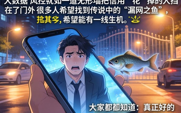 好下款不看大数据的软件，陈列5个黑户能下款的app