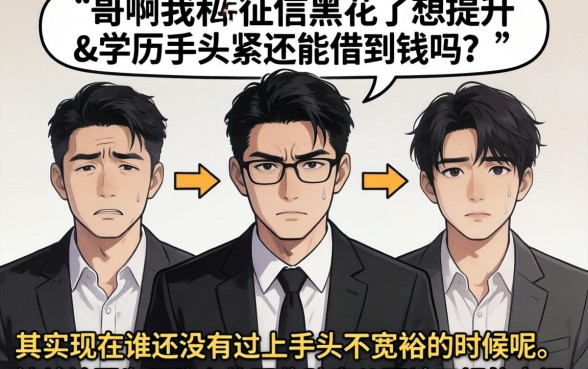 征信黑花了影响提升学历吗，归集五个网黑逾期下款app