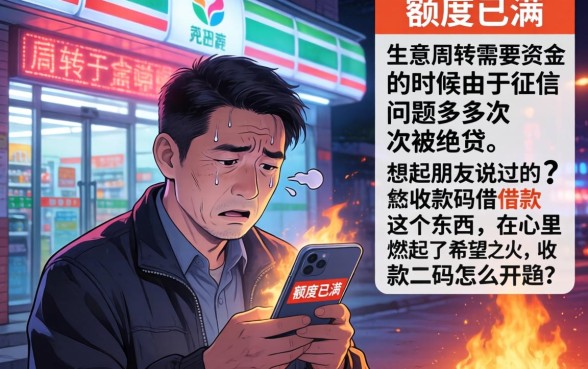 收款码借款口子怎么开的，归集5个网贷无视不查征信平台