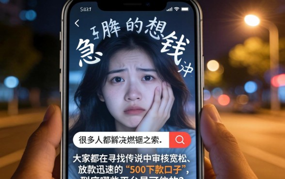 500下款的口子，陈列五个值得信赖的借钱口子