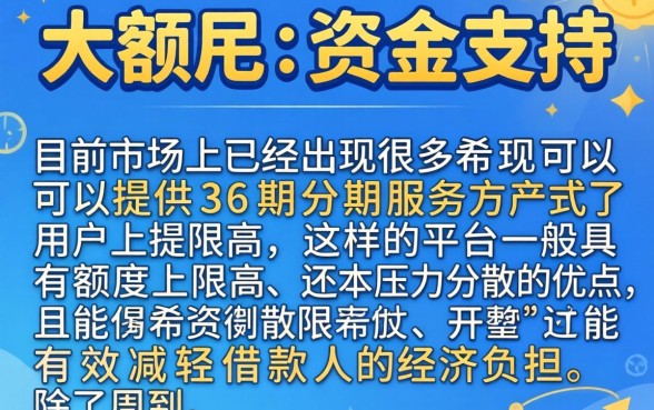 大额贷款分期36期的软件,整合五个周周到贷款相同系列的平台