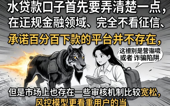 大放水的口子有吗,条列5个包下款平台无视黑白的网贷