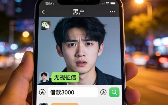 黑户微信借款3000，归纳五个20岁借钱不求征信速借口子