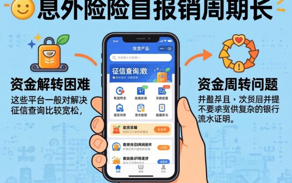 意外险怎么报销不上征信，归集五个不查流水的小额度贷款平台