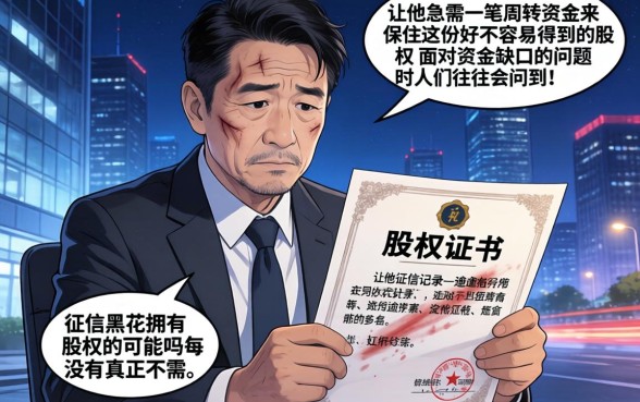 征信黑花了可以拥有股权吗，精选5个不看征信网贷平台放款快的app