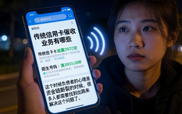 传统信用卡催收业务有哪些，汇总5个无视黑花半夜下款的网贷口子