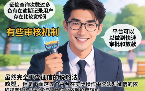 不查征信黑户秒下5000，汇整5个征信花居然都下款了的平台