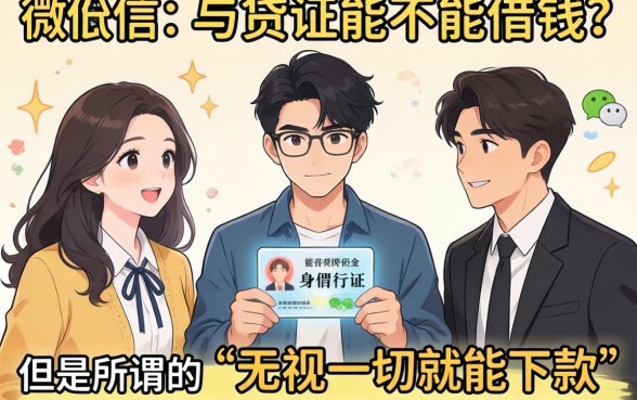 只凭微信和身份证借钱软件，细致阐述五个无视一切是人就下款的口子