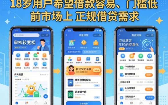 哪些正规平台借钱容易要求低，诚意推荐五个网贷容易下款18岁的口子