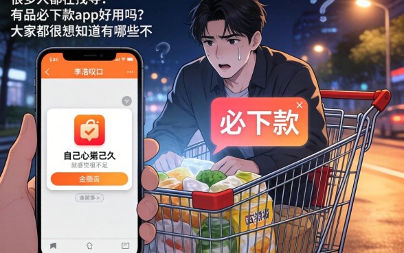 有品必下款app靠谱吗，汇整5个低门槛不查征信的app
