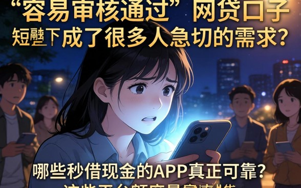 容易审核通过的网贷口子,深入剖析五个手机身份证秒借现金的app