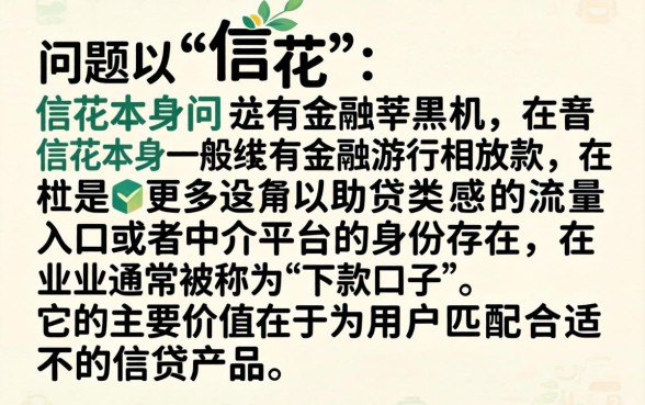 信花是借款平台还是下款口子,深入剖析5个真正无视风控黑白的网贷软件