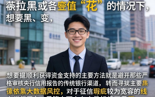 征信被人拉黑花了怎么办呢，遴选5个不查征信好下款的网贷app