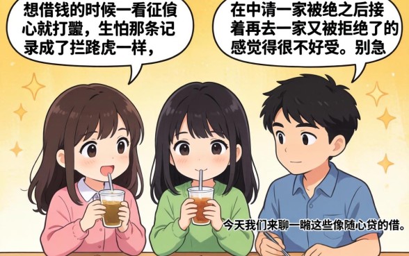 像随心贷的借款平台,规整5个黑户0门槛贷款平台