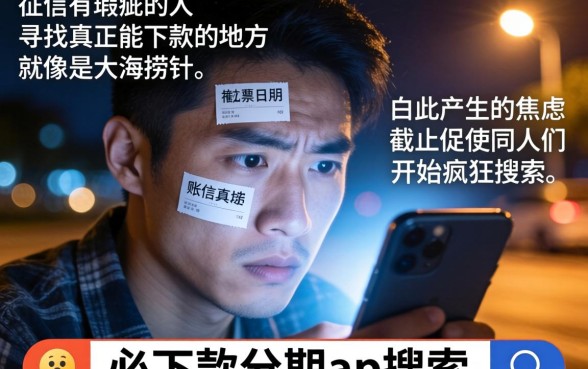 必下款分期app，罗列五个最新口子无视黑白户网贷