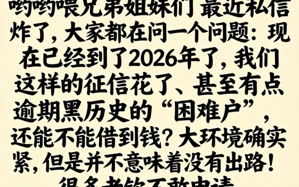 2026年口子还有吗，细致阐述5个无视逾期大数据花户黑户app