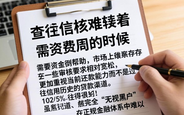 人行征信查询中心，详尽说明五个无视黑户也能下款的口子