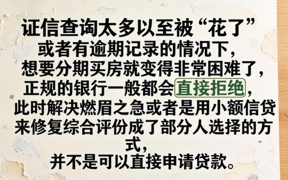 征信黑花了怎么样分期买房，精选五个综合评分不足有负债都能下款软件
