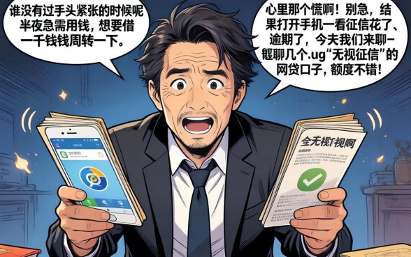 借1000块钱临时急用,遴选五个黑户可以做大额贷款软件