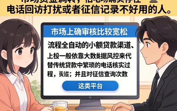 不回访不查征信的借钱app，罗列五个最新秒批小额贷款平台