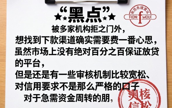 征信黑花了怎么能找到钱,热忱推荐五个无视黑白100%秒下网贷平台