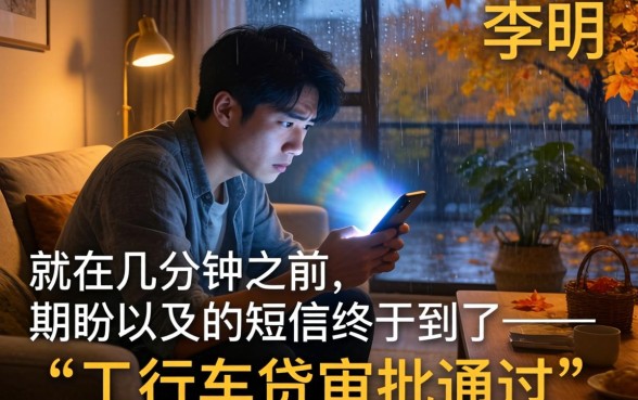 工行车贷审批通过，整合5个无视黑户也能下款的口子