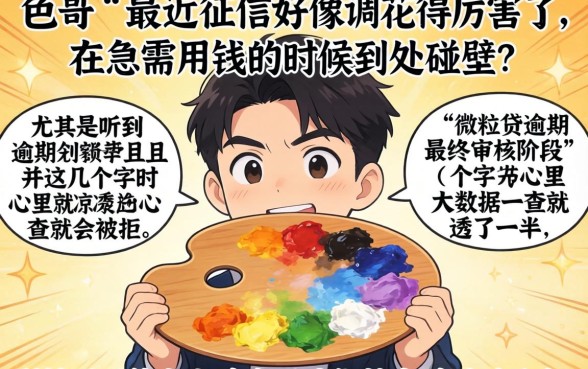 微粒贷逾期最终审核阶段，整合五个双黑户必下款的口子