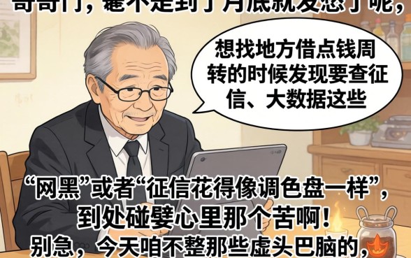 2026网黑借款必下的口子，梳理5个黑户可以做大额贷款app