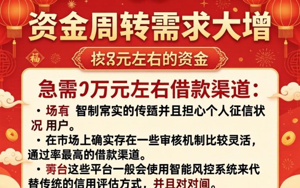 过年无视黑白可以下的口子，热忱推荐5个APP容易借款1万块的软件