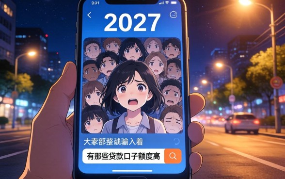 有哪些贷款口子额度高，胪列5个无视一切是人就下款口子