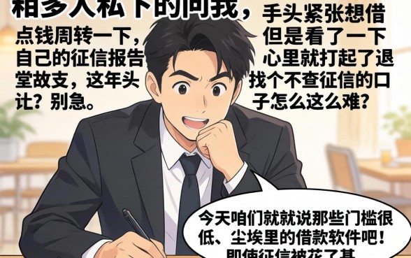 借款软件哪个门槛低一点，条列5个无视黑白的网贷软件