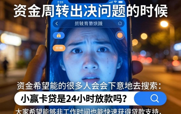 小赢卡贷是24小时放款吗，概括五个秒下700芝麻分贷款软件