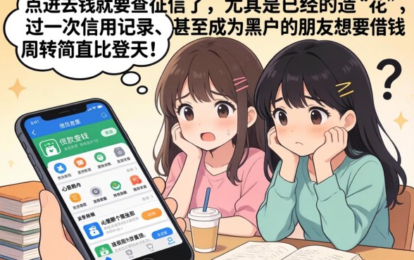 征信怎么看是黑花了多久了，条列5个秒批网贷轻松贷的app