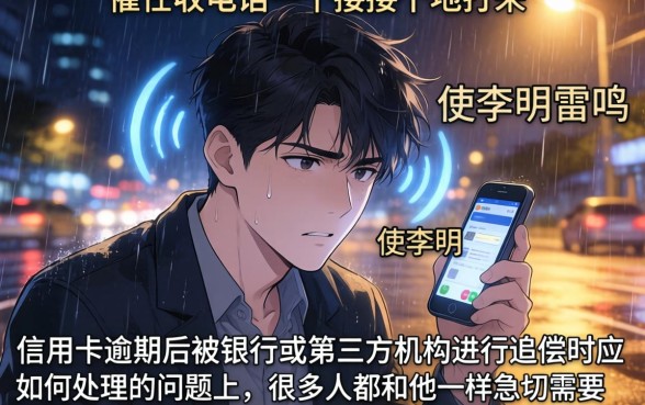 信用卡不还被催收怎么处理，遴选五个逾期太多仍可下款的口子